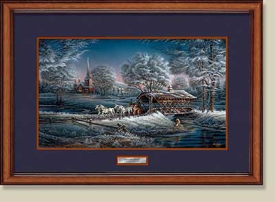 (image for) Morning Frost Framed Print